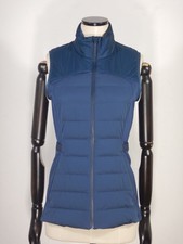 Lululemon Down For It All Vest Puffer 700-Fill Glyde Blue Green Submarine Size 8