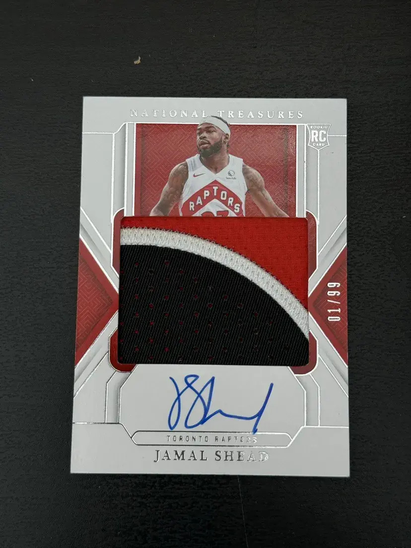 2024-25 Panini National Treasures #125 Jamal Shead RC Auto Patch RPA 1/99 407