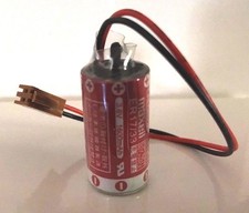 New Battery for Maxell ER17/33 3.6V 1600mAh Battery with Plug