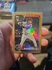 2024 Topps Update Series - Gold Rainbow Foil #US22 Jorge Barrosa (RC)
