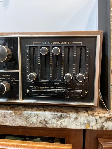 JVC VR-5541 AM/FM STERO RECEIVER VINTAGE UNIT MADE IN JAPAN - Picture 9 of 14