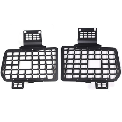 Rear Side Window MOLLE Storage Flank Panel For Land Rover Discovery LR3 / LR4 2X