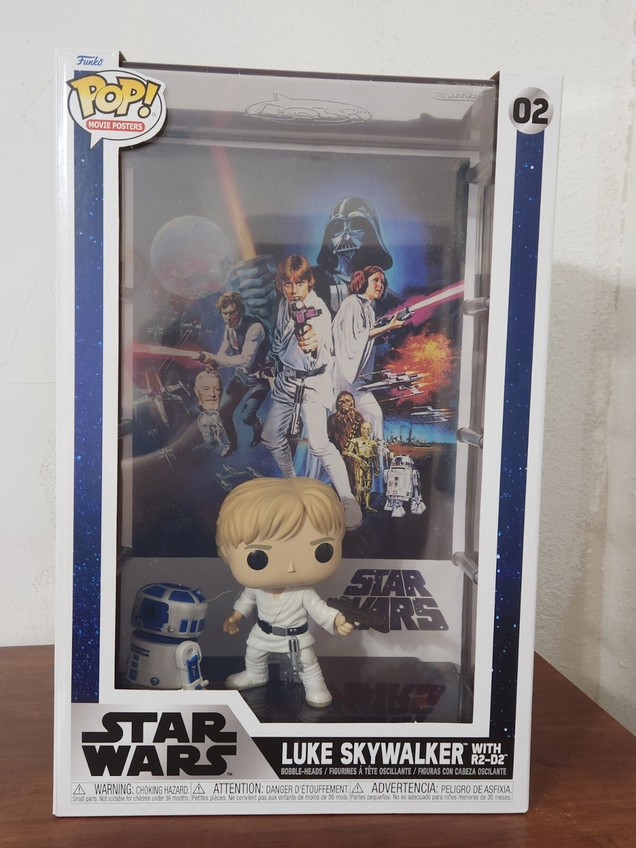 FUNKO POP! SW 新たなる希望　ルーク　R2-D2 ポスター Funko Pop 100 - Star Wars Luke Skywalker & R2-D2 A New Hope