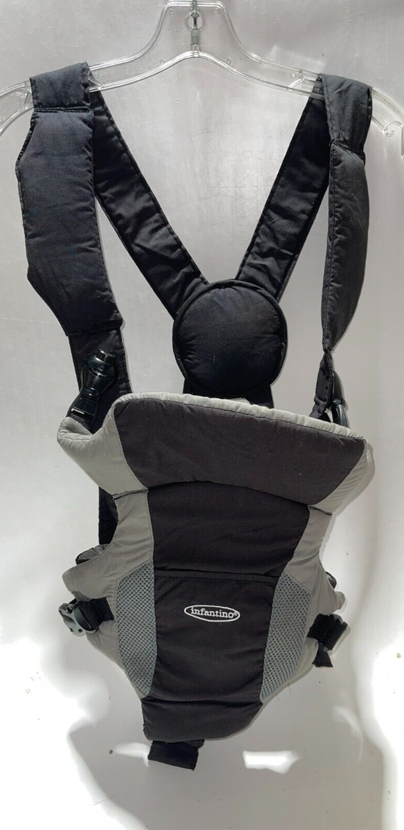 I/B~Infantino Black Baby Carrier Reg. No. UT-1641 (CN) 8-25 Lbs