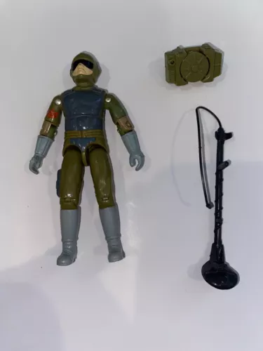 GIJOE 1983 Mine Detector TRIPWIRE 100% Complete Arah GI JOE G.I. JOE