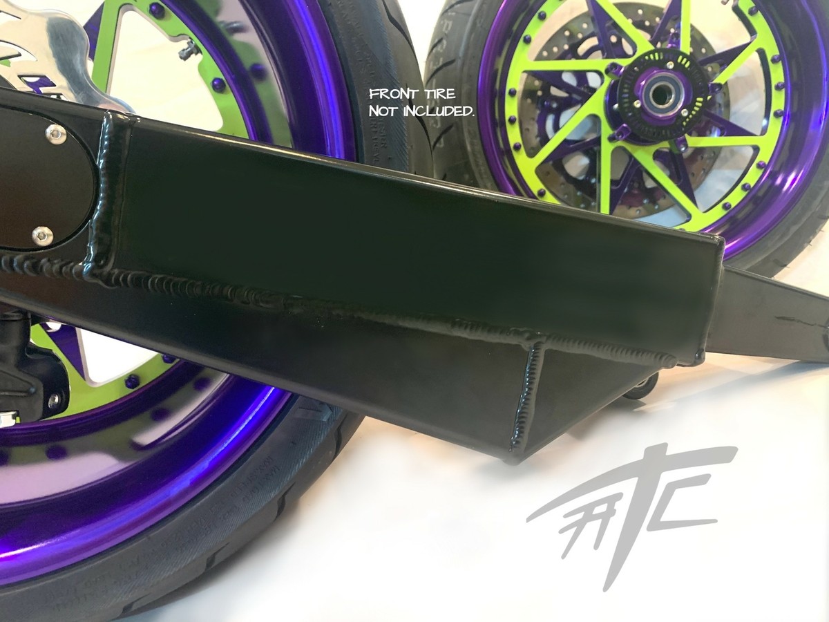 NINJA 330 OSD FAT TIRE KIT PURPLE/NEON SWITCHBACK WHEEL 12
