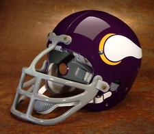 Minnesota Vikings style NFL Vintage Football Helmet - ALAN PAGE 1967-1969