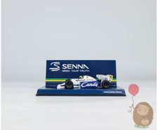 Minichamps 1/43 senna F1 Toleman Hart TG184 Alloy Diecast Model Car Hobby Gifts