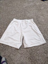  261 Adidas kids 13-14y Large white shorts