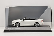 AUDI A5 CABRIOLET TOFANA WHITE 2016 SPARK 1/43 NEW AUDI PROMOTIONAL BOX