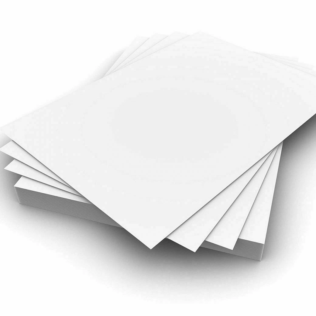 30 Pcs Game Card Cardboard Blank White Cards Stocks White Fixing