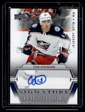 2019-20 Upper Deck Signature Sensations Cam Atkinson Auto Columbus Blue Jackets