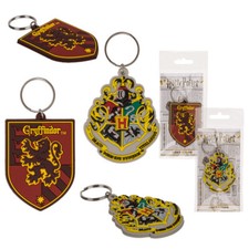 Harry Potter metalowy brelok herb Gryffindor lub Hogwart ok. 7cm