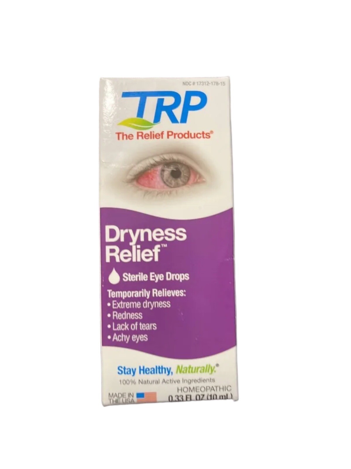 TRP Natural Eyes Dryness Relief (0.33 fl oz, 10 mL) EXP 04/25 eBay