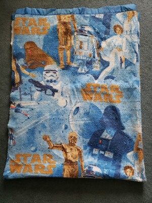 Vintage 1970's Star Wars Blanket approx 68 x 90 | eBay