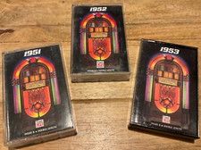 TIME LIFE HIT PARADE CASSETTE TAPE LOT 1951 , 1952, 1953 USED