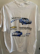 Gildan Mens Chevrolet Performance Casual Short Sleeve Crew Neck T Shirt Size XL