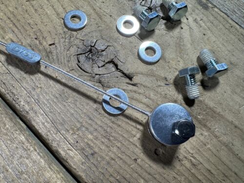 Vintage Bike Bicycle D/93 U Bolt Brake Yoke Straddle Cables 7mm Ends 109mm Long - Picture 4 of 6