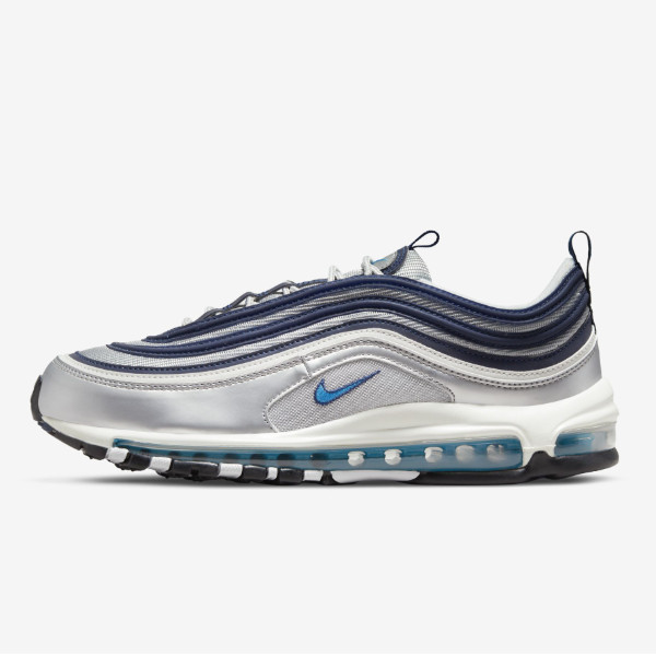 Кроссовки Nike Air Max 97 OG (DM0028-001) Серебристый металлик для ускоренной доставки