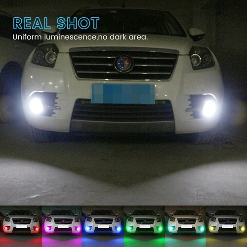 Pair RGB Wifi APP COB LED Angel Eyes Halo Ring Light 12V DC 60MM-120MM Ex Works - Picture 10 of 10