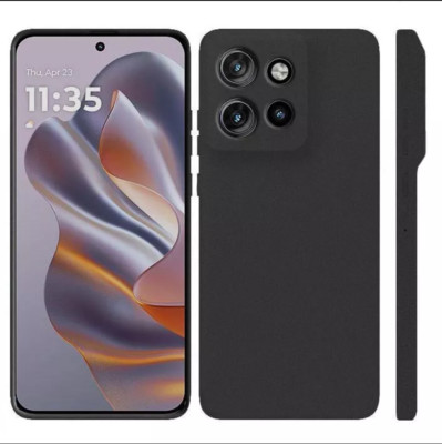 Cadorabo Custodia Compatibile Con Motorola Moto E4 In Nero Metallico