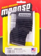Moroso Heat Shrink Tubing 72031 Ignition Spark Plug Wire Marker Sleeve Black