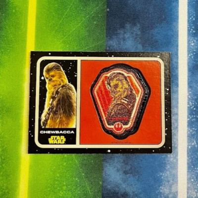 Topps 2015 Star Wars Journey to the Force Awakens Patch Card Chewbacca P-13..