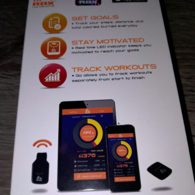 RBX GO Bluetooth 4.0 Activity tracker, new in sealed box