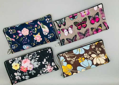 Wallet Shopping Bag Tote Ladies Handbag Fold Away Strong UK Reusable Foldable - Picture 3 of 19