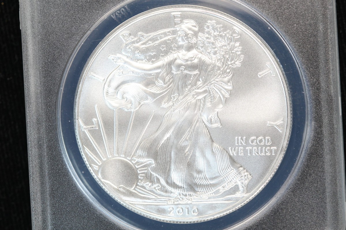 nov.27.2010さま専用 2010 Silver Eagle ANACS MS70 First Day of Issue 38XM | eBay