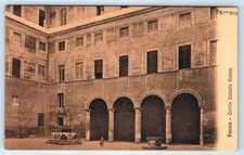 Ferrara - Cortile Castello Estensi - ITALY Postcard