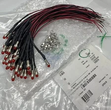 50 Leecraft VCC L58D-R12-W LED Panel Mount Indicator Light RED NEW IN BAG