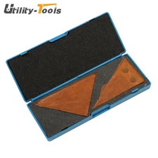 2Pcs 45 45 90 Degree Angle Blocks 30 60 90 Degree Angle Machinist Plate 0.0001"