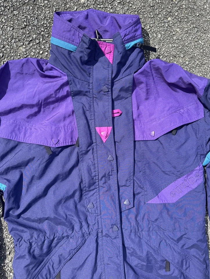 Chaqueta de esquí vintage Helly Hansen Equipe talla M HellyTech impermeable transpirable Foto 2 de 4