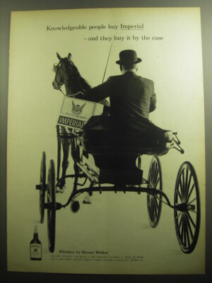 1958 Hiram Walker Imperial Whiskey Advertisement