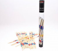 Mikado Xxl 41 StäBe Bambus Holz Holzmikado Spiel 38Cm Geschicklichkeitsspiel