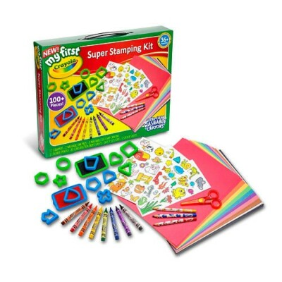 #ad Crayola My First Super Stamping Kit Activity 100 Pieces $13.99