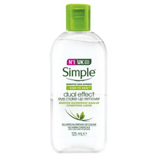 3 pack Simple Kind to Skin Dual Effect Eye Make-up Remover 125ml