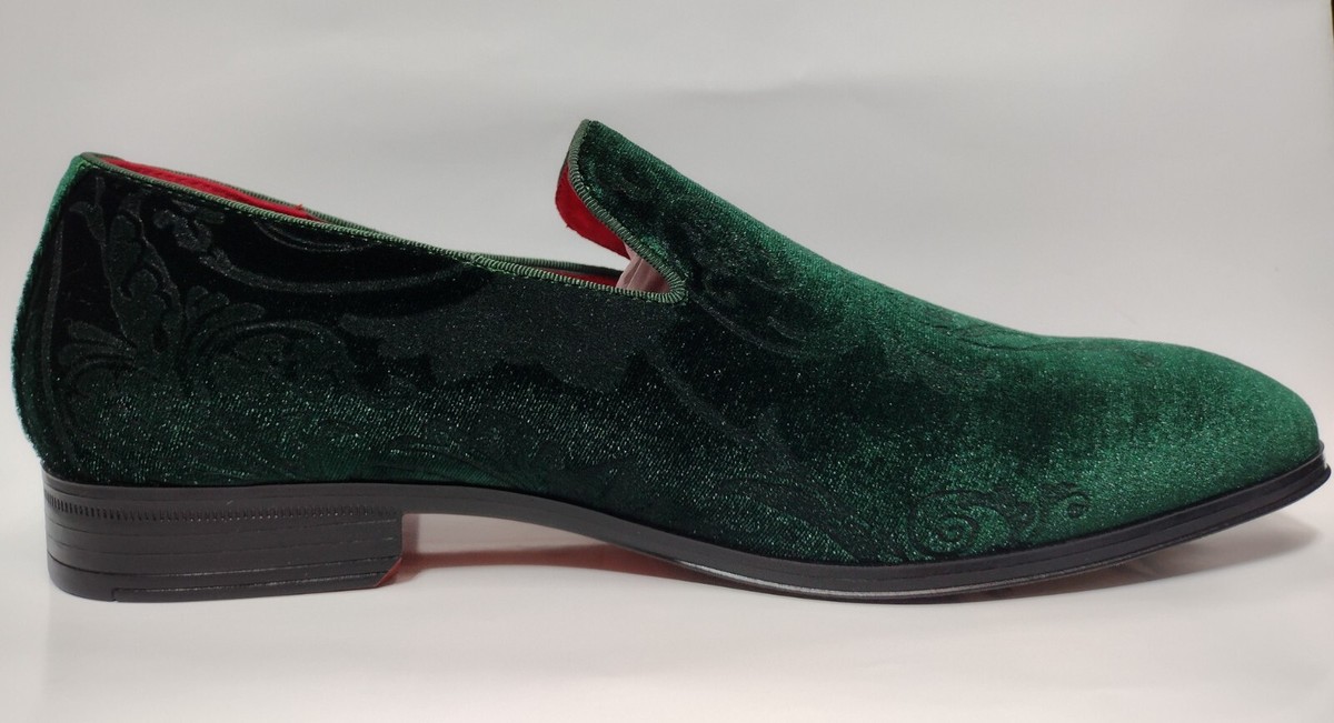 After Midnight 7017 Mens Embellished Velvet Dress Loafers After Midnight 7017 Mens Embellished Velvet Dress Loafers