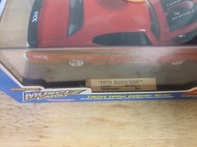 1970 Buick GSX Muscle Cars HARD BODY Tootsie Toy Series 6. 1 of