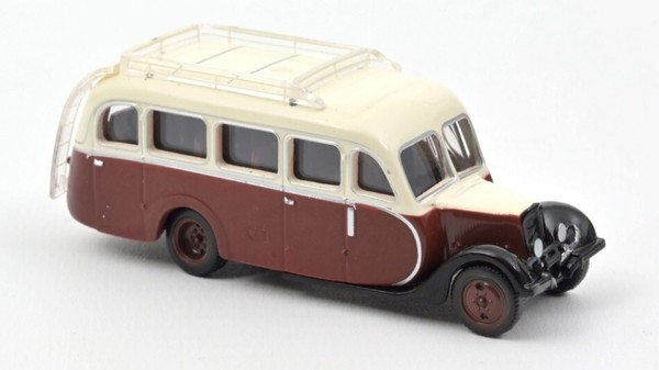 Norev 1/87 Transporter Citroen U23 Autocar 1947 Modellbau Statisches Modell D...-image