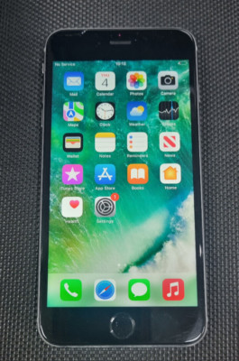 Apple iPhone 6 Plus - 64GB - Space Grau (Rückfahrkamera defekt) A1522 (5425)