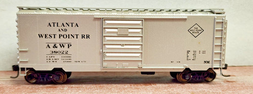 Atlanta & West Point RR 40' caja de una sola puerta 38022 Accurail 3422 HO dueño construido | Zustand: Used