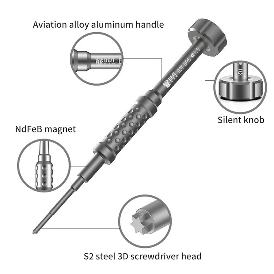 Repair Opening Pry Tools Screwdriver Kit For iPhone 13 12 11 X XR XS Max 8 7 6 - Image 2 of 4