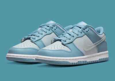 Nike Dunk Low Clear Blue Swoosh (GS) | DH9765-401 | EU 36 - 39 | NEU | OVP