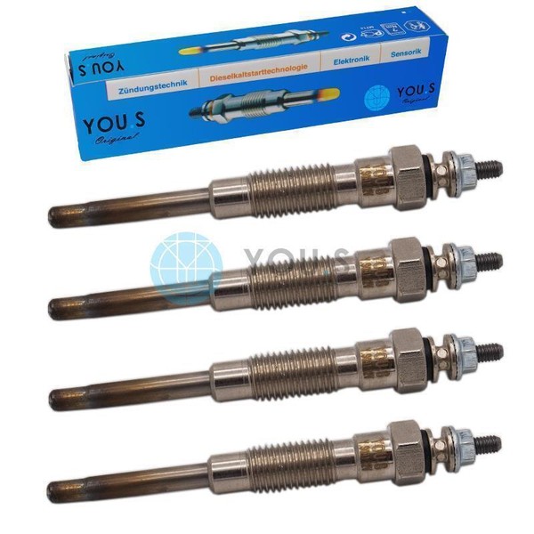 4 X You.S Original GlüHkerzen FüR Toyota Cressida (X6) Dyna 2.2 2.4 D - NEU-image