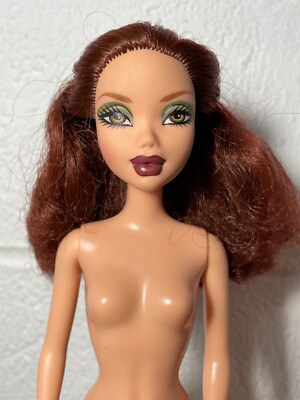 Barbie My Scene Let's Go Disco Chelsea Doll Red Hair Green Eye Makeup