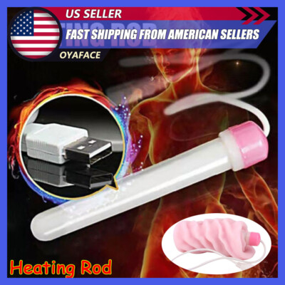 Pocket Pussy Masturbator USB Heating Bar For Men Male Sex Toys Vagina-Warmer  | eBay