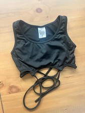 Black Adult Extra Small HoneyCut Top