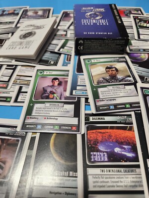 STAR TREK The Next Generation CUSTOMIZABLE CARD GAME 60 Card STAR TREK The Next Generation CUSTOMIZABLE CARD GAME 60 Card